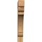 Ekena Millwork Olympic Block Rough Sawn Bracket, Western Red Cedar, 6"W x 38"D x 44"H BKT06X38X44OLY05RWR - alternate 3
